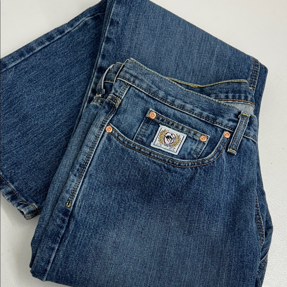 Classic Blue Denim Jeans by Cinch in Medium Wash 36 x 34